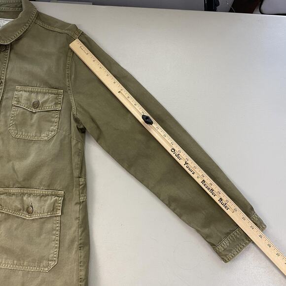 Current Elliott Commander Jacket Women Size 3 Large Army Green Military Gorpcore - Picture 8 of 14